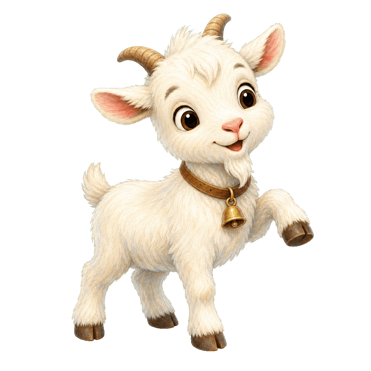 The white goat of Cologne — the book's mascot